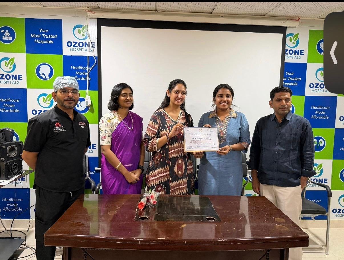 Medical team recognition event at Ozone Hospitals